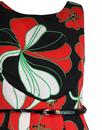 Doris TRAFFIC PEOPLE Retro 60s Floral Summer Dress