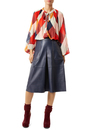McGraw TRAFFIC PEOPLE Retro 70s Leatherette Skirt