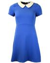 Perfect Penny TRAFFIC PEOPLE 60s Texture Dress (B)