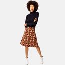 TRAFFIC PEOPLE Corrie Bratter 60s A-Line Skirt