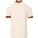TROJAN RECORDS Knitted Chest Stripe Cycling Top E