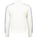 Trojan Twin Stripe Contrast Zip Retro Track Top E