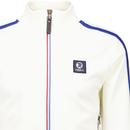 Trojan Twin Stripe Contrast Zip Retro Track Top E