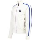 Trojan Twin Stripe Contrast Zip Retro Track Top E