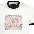 Trojan Records Artist Logo Retro Ringer T-shirt E