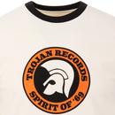 TROJAN RECORDS Mens Mod Spirit Of '69 Ringer Tee E