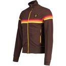 Trojan Retro Stripe 70s Funnel Neck Track Top C