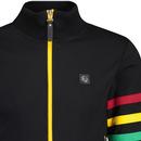 Trojan Retro Funnel Neck Stripe Sleeve Track Top R