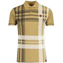 Trojan Records Oversize Check Retro Pique Polo (C)