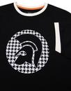TROJAN RECORDS Mod Dogtooth Helmet Ringer T-shirt