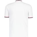 Trojan Twin Tipped Textured Retro Ringer T-shirt W