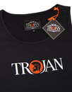 TROJAN RECORDS Retro Womans Basic Logo Vest Top