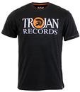 TROJAN RECORDS Retro Mod Ska Signature Logo Tee