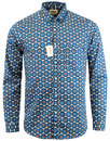 Cognito TUKTUK Retro 60s Psychedelic Floral Shirt