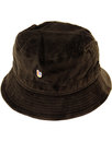 TUKTUK Retro 1990s Indie Cord Logo Bucket Hat