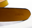 TukTuk Retro Indie Mod Yellow Regular Leather Belt