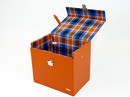 45rpm TukTuk Retro Sixties Mod Record Box (Orange)