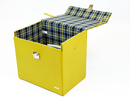45rpm TukTuk Retro Sixties Mod Record Box (Yellow)