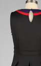 TULLE Stitch Collar Retro Sixties Mod Mini Dress