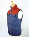 Dodson UCLA Retro Seventies Indie Quilted Gilet