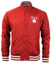 UCLA Stevens Retro Autostripe Coaches Jacket RED