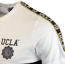 Weisman UCLA Retro Block Panel Tape Sleeve T-Shirt