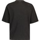 Umbro Black Washed High Neck Boxy Fit 90s Tee 