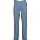 umbro mens retro 80s side taped track pants blue mirage