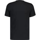 Umbro Men's Retro Sports Taped Ringer T-shirt (B)