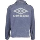 Umbro Retro Sports Blue Mirage Washed Drill Top 