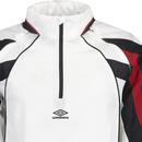 Umbro Zip Off Sleeve Windbreaker Hooded Jacket BW