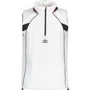 Umbro Zip Off Sleeve Windbreaker Hooded Jacket BW