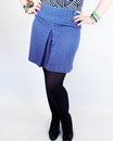 Doni VILA JOY Retro Sixties Mod Mini Skirt (C)