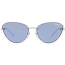 Vogue Retro 50s Flat Front Catseye Sunglasses in Violet