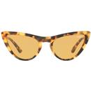 Gigi Hadid for Vogue Retro 50s Yellow Havana Catseye Sunglasses