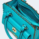 Voodoo Vixen 60s Front Pocket Scalloped Tote Bag T