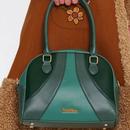 Voodoo Vixen Retro 50s Mod Bowling Bag in Green