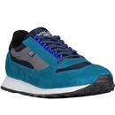 walsh trainers mens european stellar mixed fabric trainers blue