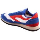 Ensign WALSH Made in England Retro Trainers W/R/B