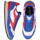 Ensign WALSH Made in England Retro Trainers W/R/B