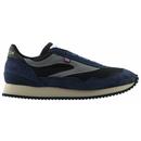 Ensign WALSH Made in England Retro Trainers B/N/G