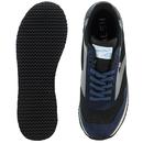 Ensign WALSH Made in England Retro Trainers B/N/G