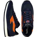 Ensign WALSH Made in England Retro Trainers (Navy)
