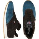 Lotus WALSH Made in England Running Trainers B/T/W