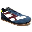 Walsh Strike Trainers in White/Red/Blue STR72013