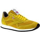 Tornado WALSH Made in England Retro Trainers GOLD