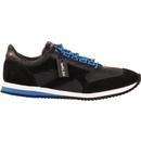 Voyager WALSH Made in England Trainers BLACK/BLUE