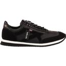 Voyager WALSH Made in England Retro Trainers BLACK