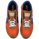 Voyager WALSH Made in England Retro Trainers O/W/B