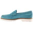 Larson Suede BASS WEEJUNS Mod Penny Loafers LB